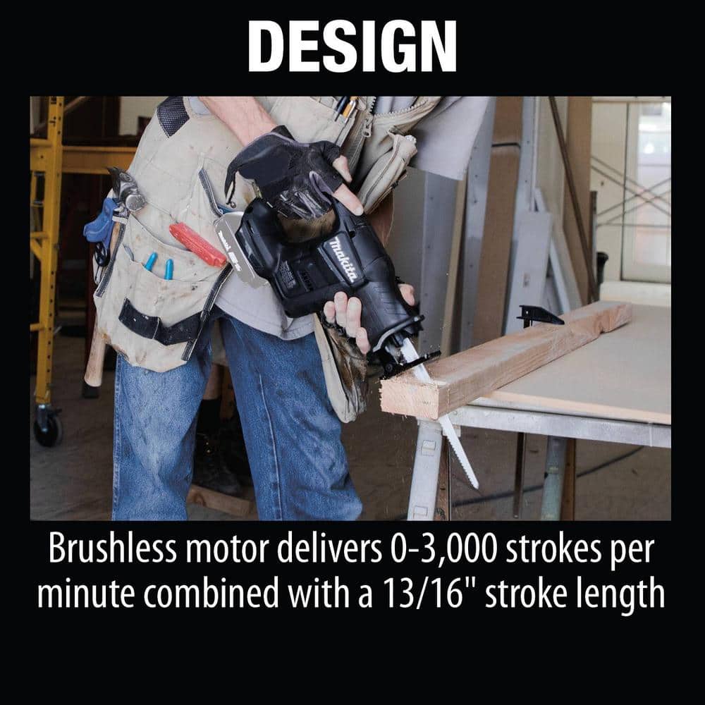 Makita 18V LXT Sub-Compact Lithium-Ion Brushless Cordless Variable Speed Reciprocating Saw (Tool-Only)