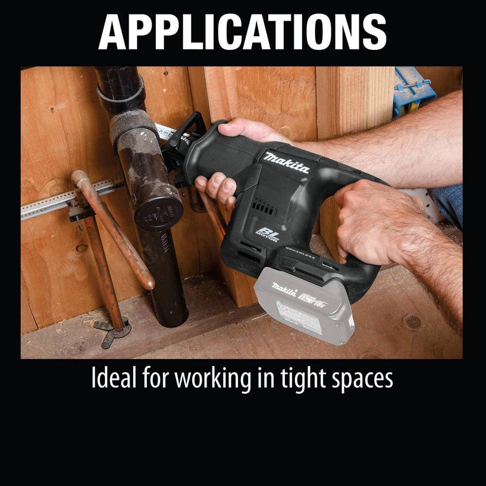 Makita 18V LXT Sub-Compact Lithium-Ion Brushless Cordless Variable Speed Reciprocating Saw (Tool-Only)