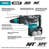 Makita 40V max X2 XGT (80V max) Brushless Cordless 2 in. AVT Rotary Hammer Kit, AFT, AWS Capable (4.0 Ah)
