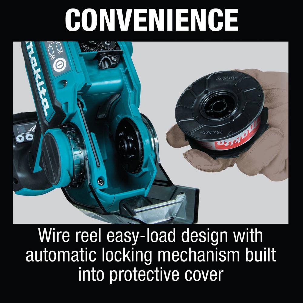 Makita 18V LXT Lithium-Ion Brushless Cordless Rebar Tying Tool Kit (5.0 Ah)