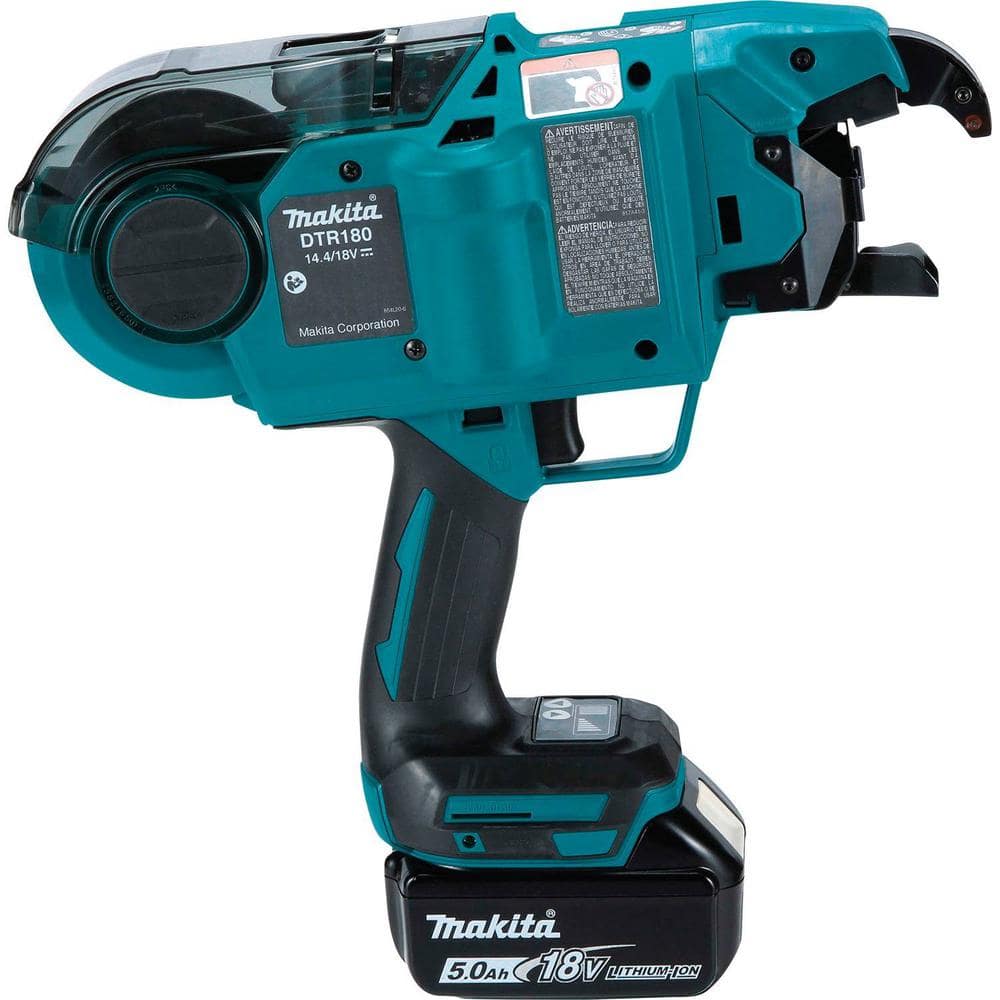 Makita 18V LXT Lithium-Ion Brushless Cordless Rebar Tying Tool Kit (5.0 Ah)