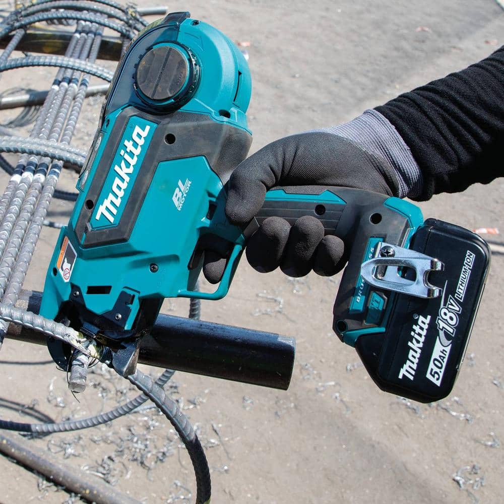 Makita 18V LXT Lithium-Ion Brushless Cordless Rebar Tying Tool Kit (5.0 Ah)