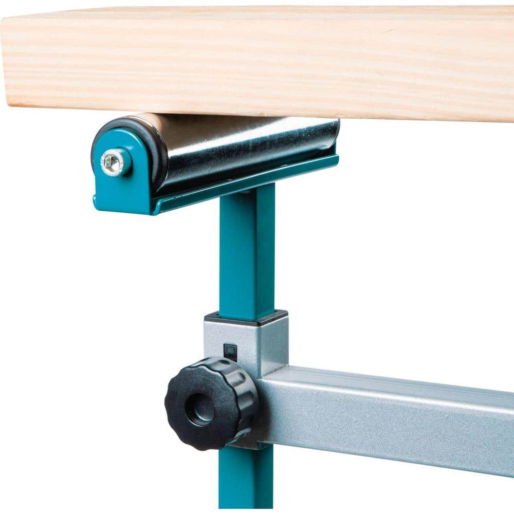 Makita 33.5 in. x 69.5 in. Folding Rolling Miter Saw Stand (WST07)