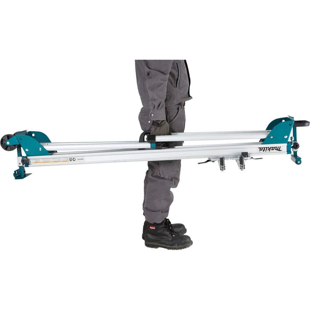 Makita 33.5 in. x 69.5 in. Folding Rolling Miter Saw Stand (WST07)
