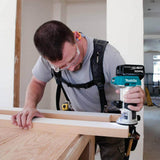 Makita 5.0 Ah 18V LXT Lithium‑Ion Brushless Cordless Compact Router Kit with Bonus Cordless Jig Saw