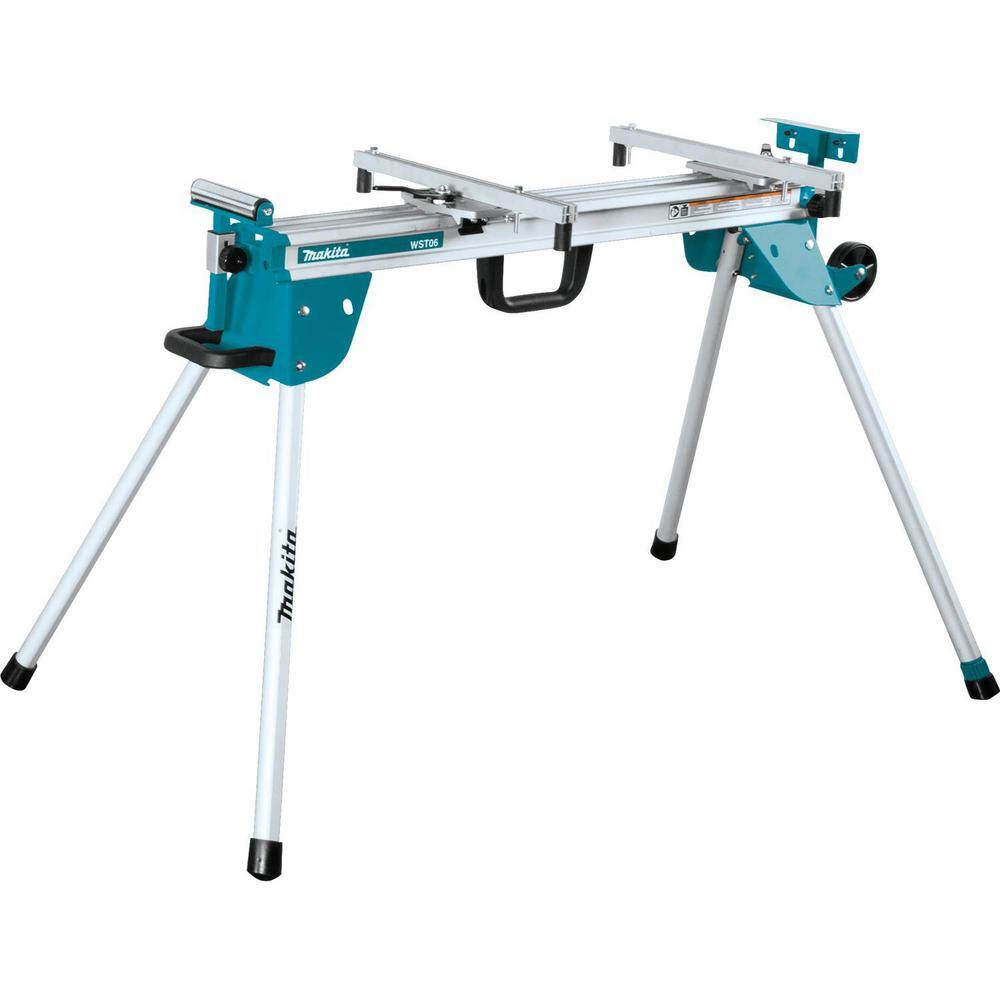Makita 18V X2 LXT (36V) Brushless 12 in. Dual‑Bevel Sliding Compound Miter Saw with Bonus Compact Folding Miter Saw Stand