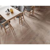 ACQUA FLOORS Mansfield Oak 1/4 in. T x 5 in. W Click Lock Wire Brushed Engineered Hardwood Flooring (16.68 sq.ft./case)