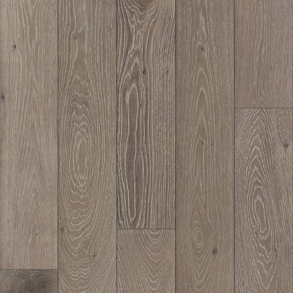 ACQUA FLOORS Mansfield Oak 1/4 in. T x 5 in. W Click Lock Wire Brushed Engineered Hardwood Flooring (16.68 sq.ft./case)
