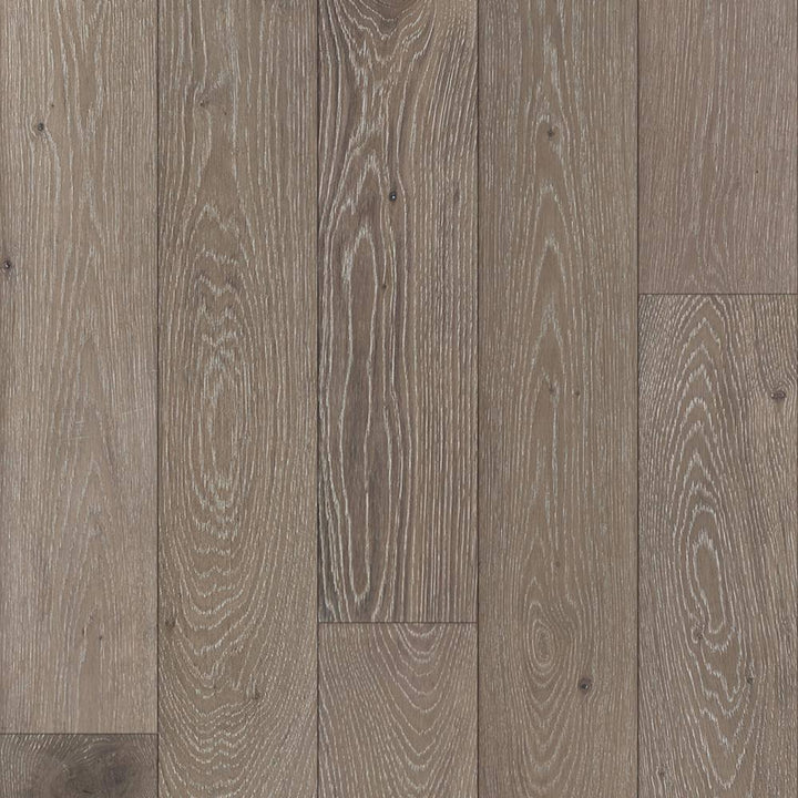 ACQUA FLOORS Mansfield Oak 1/4 in. T x 5 in. W Click Lock Wire Brushed Engineered Hardwood Flooring (16.68 sq.ft./case)