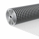 maocao hoom 1/2 inch Galvanised Wire Mesh Rolls, Chicken Coop Wire Mesh, Gopher Barrier Welded Wire Mesh Fence, Rat Fence