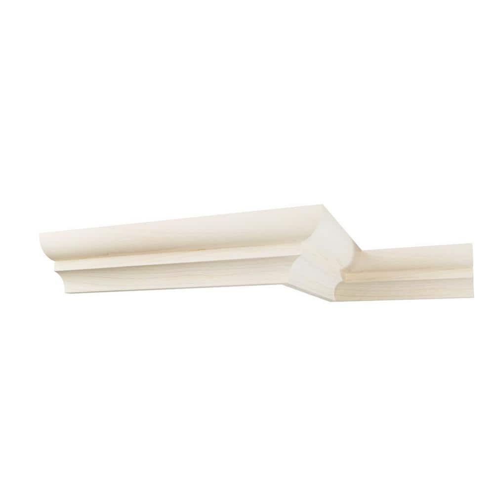 Ekena Millwork WM75 0.56 in. D x 1.63 in. W x 96 in. L Wood (Maple) Crown Molding