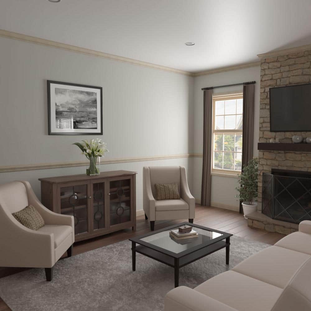 Ekena Millwork WM49 0.56 in. D x 3.63 in. W x 96 in. L Wood (Maple) Crown Molding
