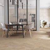 Montgomery Chevron Maple 24 in. x 48 in. Matte Porcelain Floor and Wall Tile (15.49 sq. ft./Case)