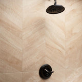 Montgomery Chevron Maple 24 in. x 48 in. Matte Porcelain Floor and Wall Tile (15.49 sq. ft./Case)