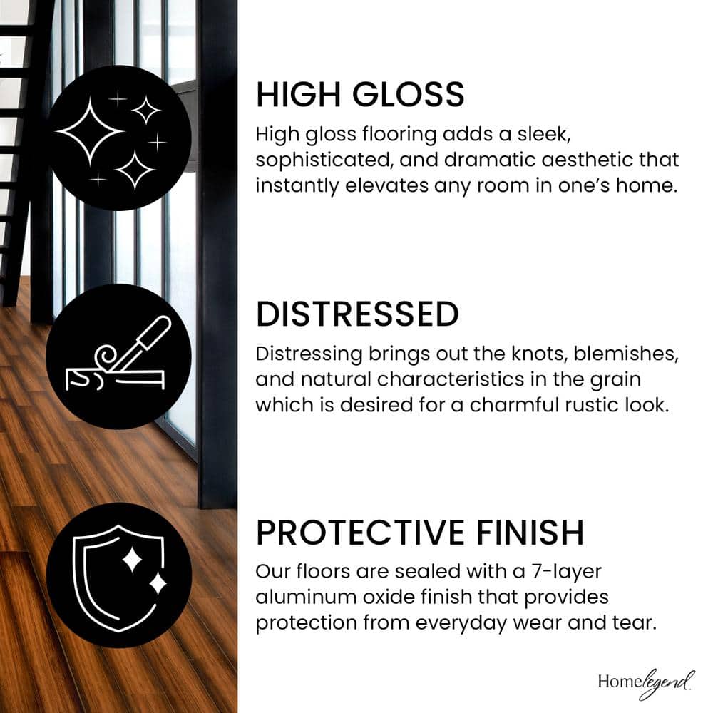 HOMELEGEND Maple Priya 8 mm T x 5.6 in. W Laminate Wood Flooring (18.7 sqft/case)