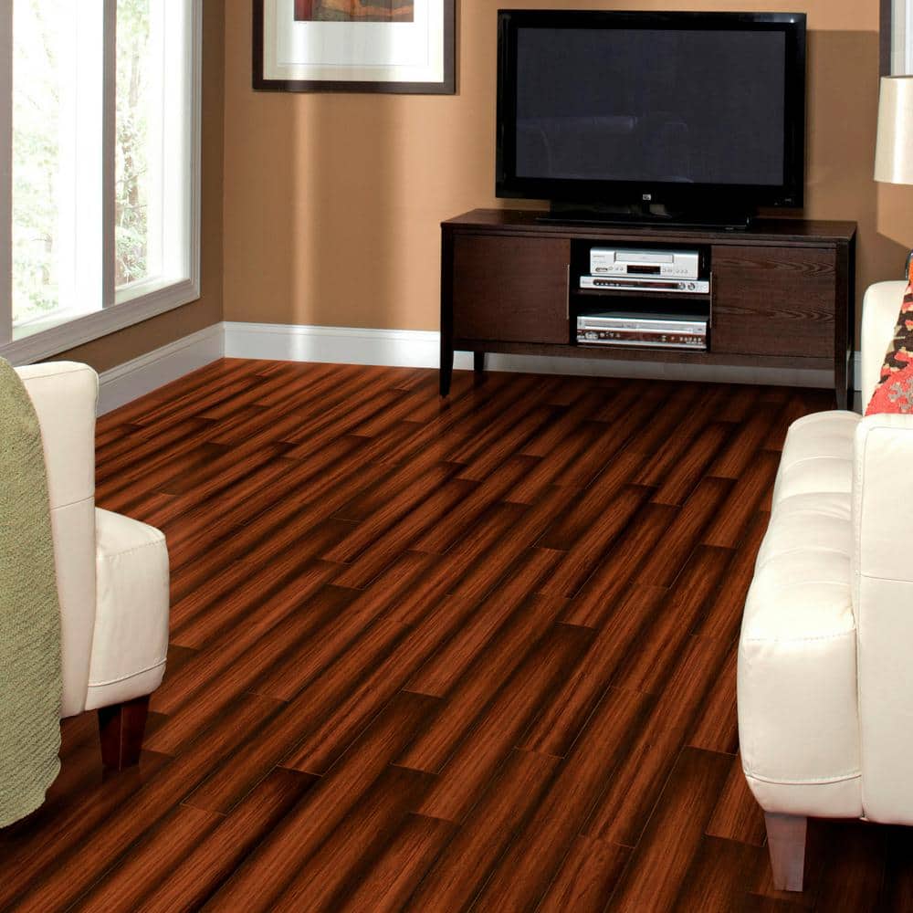 HOMELEGEND Maple Sevilla 8 mm T x 5.6 in. W Laminate Wood Flooring (18.7 sqft/case)