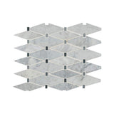 MSI Marbella Diamond 12 in. x 12 in. x 10mm Polished Marble Mesh-Mounted Mosaic Tile (10 sq. ft. / Case)