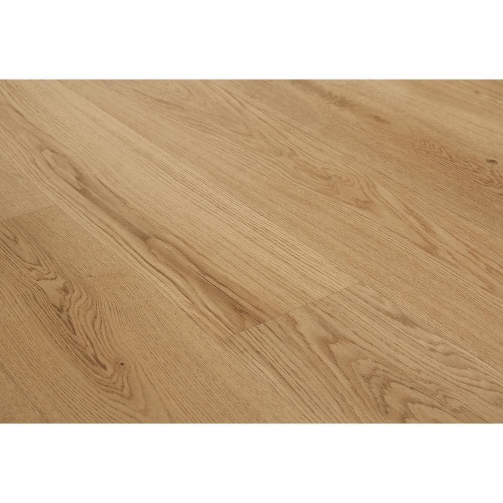 ASPEN FLOORING Marigold White Oak 9/16 in. T x 8.66 in. W Tongue and Groove Smooth Engineered Hardwood Flooring (31.25 sqft/case)