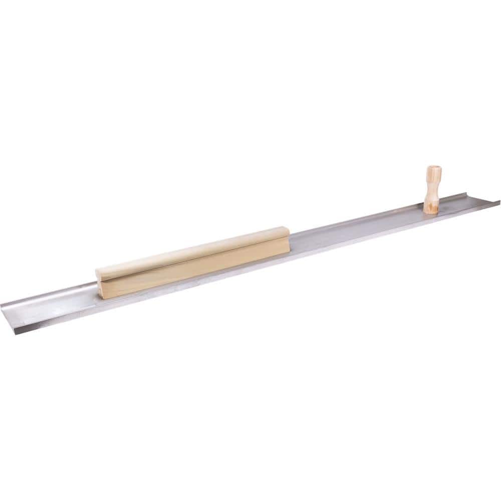 MARSHALLTOWN 42 in. Plaster Darby-Plain-Keyhole Handle