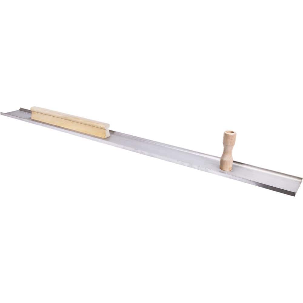 MARSHALLTOWN 42 in. Plaster Darby-Plain-Keyhole Handle