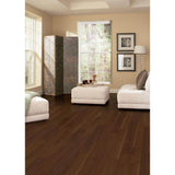 HOMELEGEND Matte American Walnut 3/8 in. T x 5 in. W x Varying Length Click Lock Hardwood Flooring (26.25 sq. ft. / case)