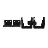 Barrette Outdoor Living VersaRail Matte Black Aluminum Triple Rail Bracket Kit
