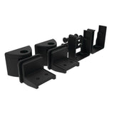 Barrette Outdoor Living VersaRail Triple Rail Matte Black Aluminum Lvl Angle Bracket Kit