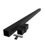 Barrette Outdoor Living VersaRail Aluminum 2.5 in. Post Extension MB