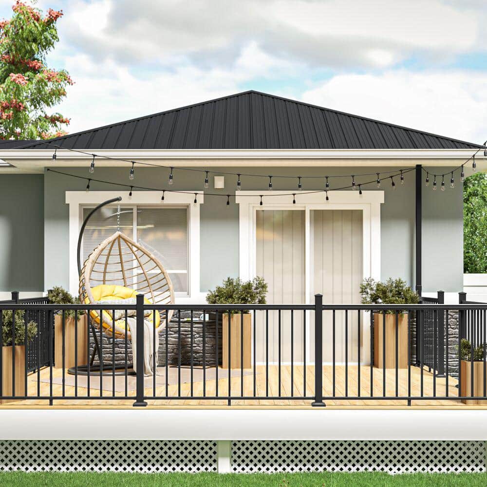 Barrette Outdoor Living VersaRail Aluminum 2.5 in. Post Extension MB