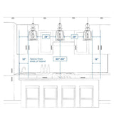Progress Lighting Merry 5-Light Matte Black Etched Glass Transitional Chandelier Light