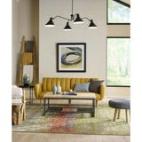 Progress Lighting Trimble Collection 4-Light Matte Black Chandelier