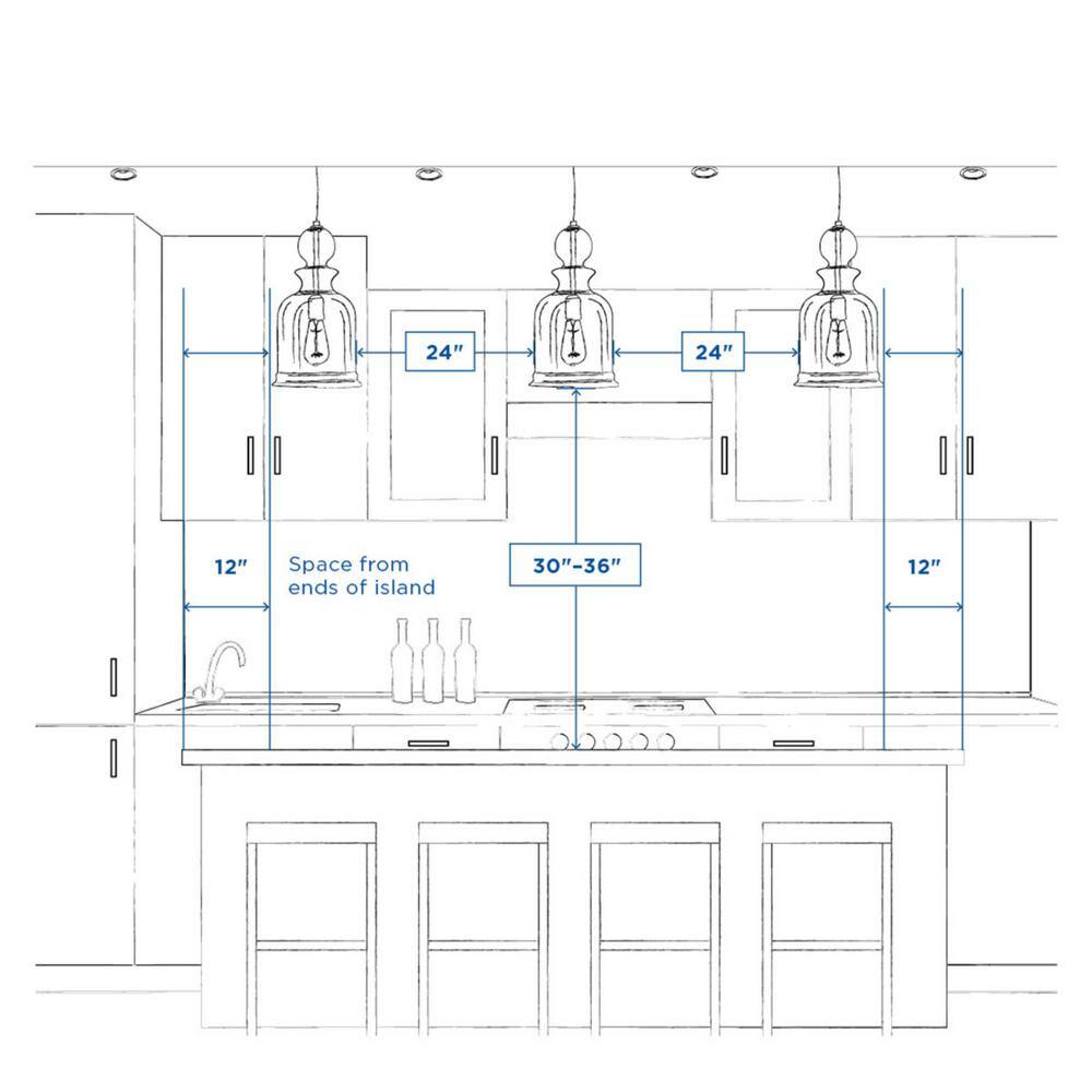 Progress Lighting Arya 8-Light Matte Black Luxe Linear Chandelier