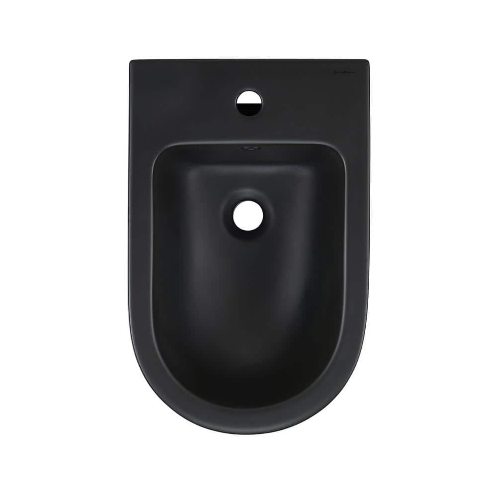 Swiss Madison St. Tropez Elongated Bidet in Matte Black