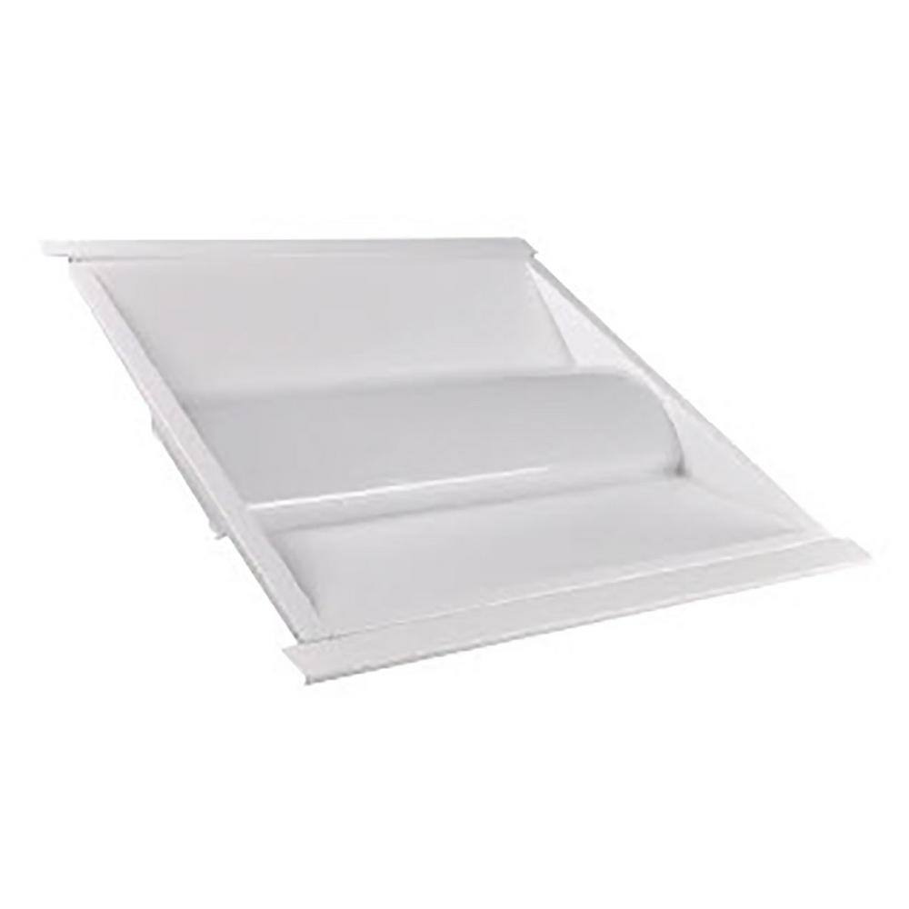 Unbranded 2 ft. x 2 ft. 4066 Lumens Integrated LED Panel Light in Matte White Finish, 5000K (1-Pack)