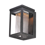 Maxim Lighting Salon LED 10-in H Black Dark Sky Outdoor Wall Light