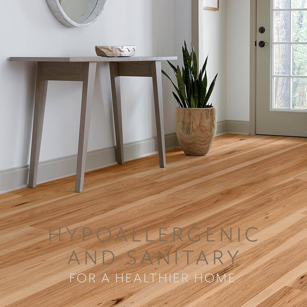 ASPEN FLOORING Meadow Hickory 9/16 in T x 8.66 in. W Tongue and Groove Wire Brushed Engineered Hardwood Flooring (31.25 sqft/case)