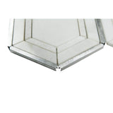 MSI Medici Silver Pattern 10.83 in. x 12.44 in. x 8mm Stone Metal Blend Mesh Mounted Mosaic Tile (9.4 sq. ft/Case)
