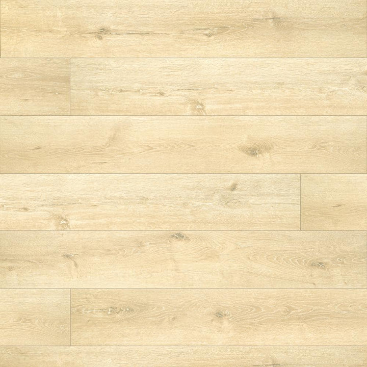 A&A Surfaces Medina Oak Waterproof Hybrid Flooring - 7.7 in x 48 in