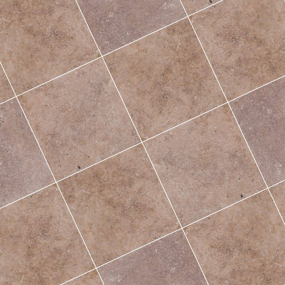 MSI Mediterranean Walnut 2 cm. x 16 in. x 16 in. Tumbled Travertine Paver Tile (106.8 sq. ft./Pallet)