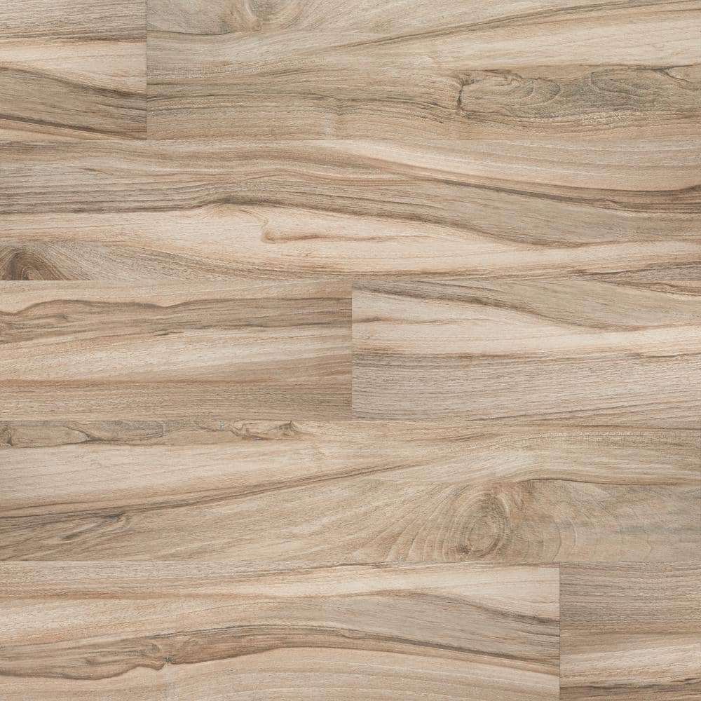 MSI Meliana Amber 9 in. x 48 in. Matte Porcelain Wood Look Floor and Wall Tile (648 sq. ft./Pallet)