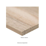 MSI Meliana Amber 9 in. x 48 in. Matte Porcelain Wood Look Floor and Wall Tile (648 sq. ft./Pallet)