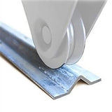 ALEKO Galvanized Steel V Track For Sliding Gate Opener - 12 ft.