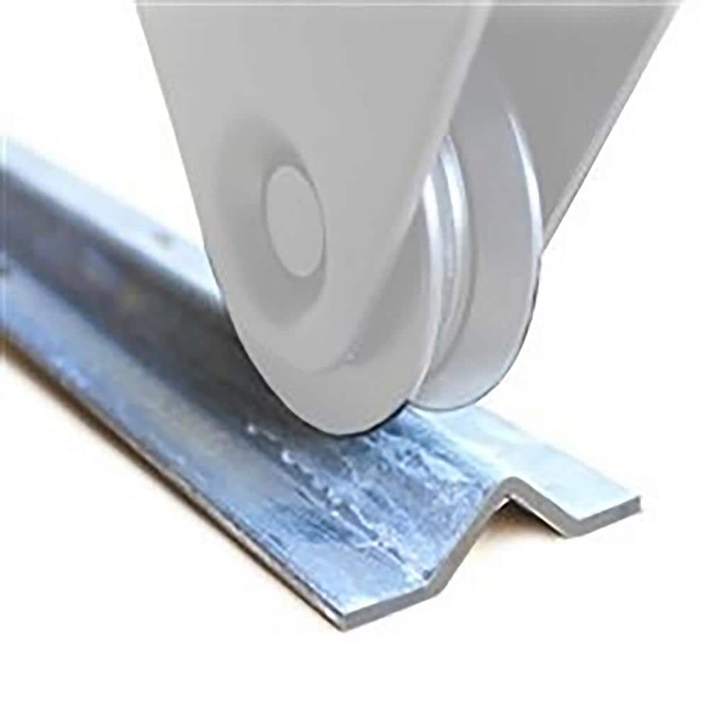 ALEKO Galvanized Steel Gate Inverted V Tracks - 18 ft.