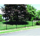 Installed Aluminum Ornamental Metal Fence