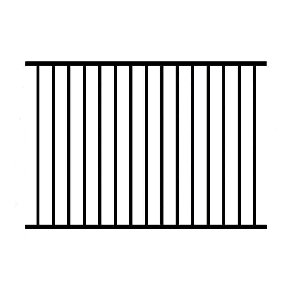 Installed Pool Aluminum Ornamental Metal Fence