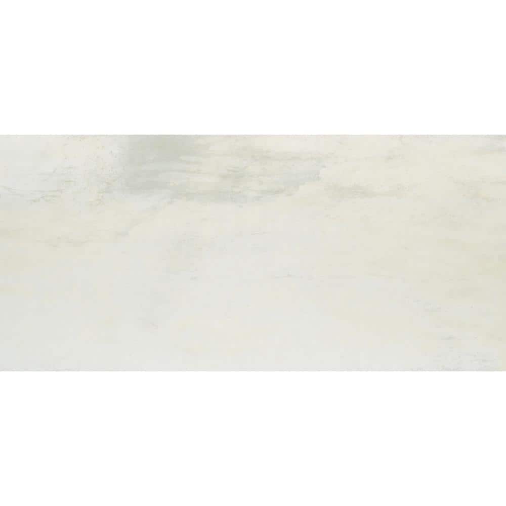 MSI Metallic Blanche 12 in. x 24 in. Matte Porcelain Floor and Wall Tile (14 sq. ft./Case)