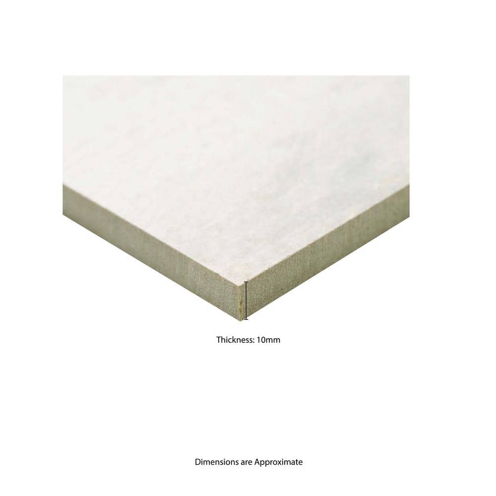Metallic Blanche 24 in. x 48 in. Matte Porcelain Stone Look Floor and Wall Tile (16 sq. ft./Case)