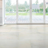 Metallic Blanche 24 in. x 48 in. Matte Porcelain Stone Look Floor and Wall Tile (16 sq. ft./Case)