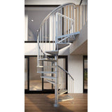 Dolle Toronto V3 PE 9 ft. 3 in. Galvanized Stair Kit