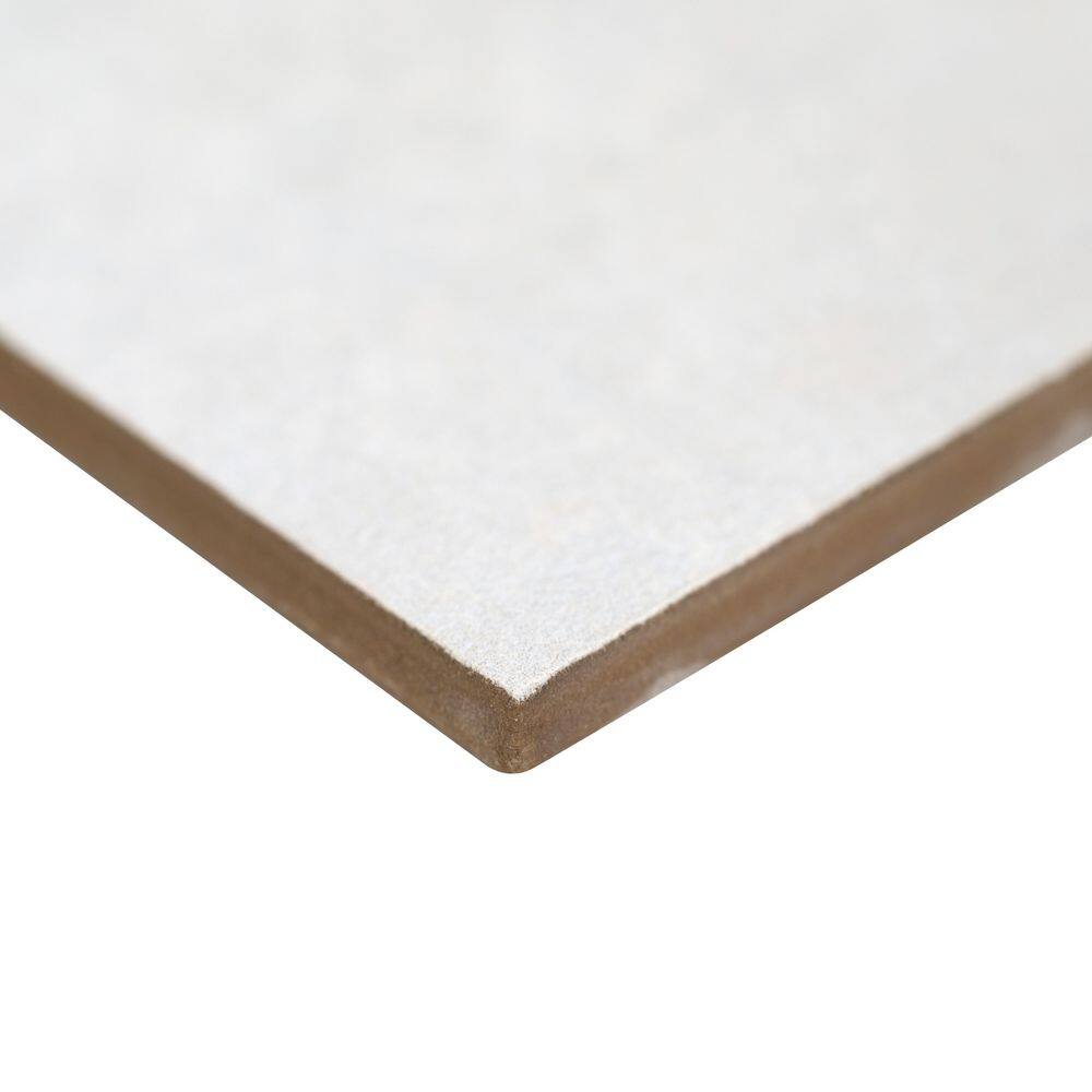 MSI Metallic White 12 in. x 24 in. Matte Ceramic Floor and Wall Tile (19.38 sq. ft./Case)